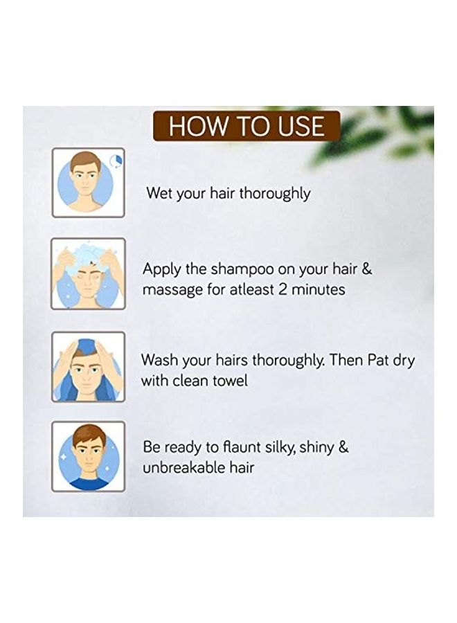 NUTRIGLOW Bamboo Charcoal Shampoo Clear 300ml - Image 5