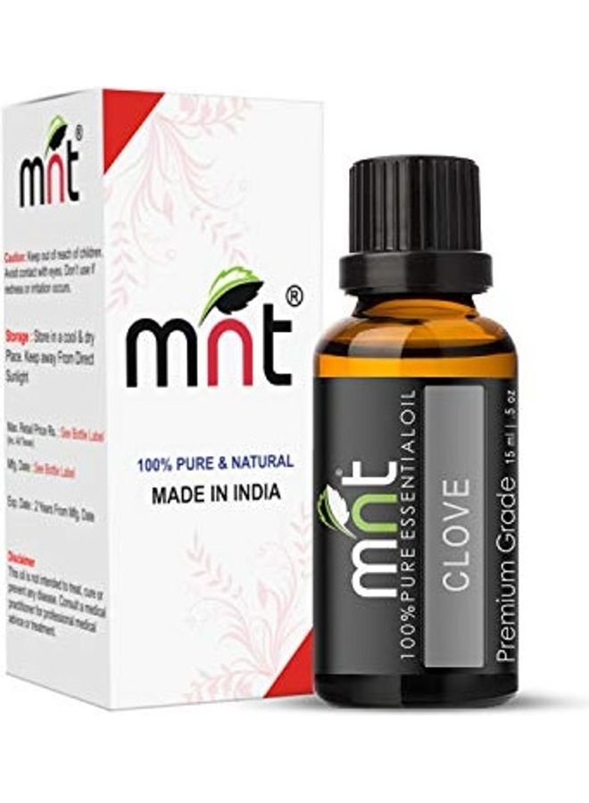 MNT Clove Essential Oil Clear 15ml - Image 1