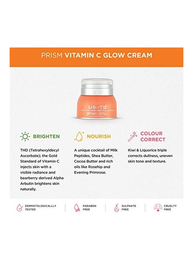 Light Up 2-Piece Ace The Glow Vitamin C Skin Brightening Set Clear 30ml  - Image 5