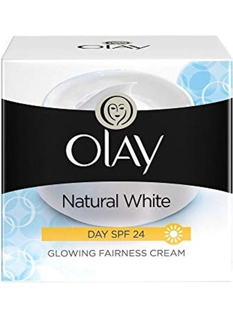 Day Cream Natural White Fairness Moisturiser Multicolour 50grams