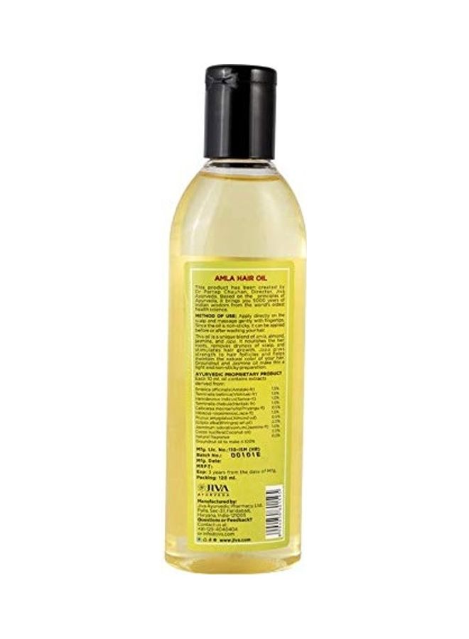 Jiva Pack Of 2 Ayurveda Amla Hair Oil Multicolour 240ml - Image 2