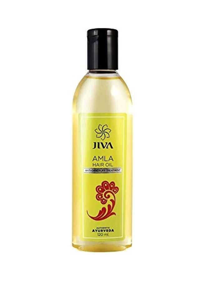 Jiva Pack Of 2 Ayurveda Amla Hair Oil Multicolour 240ml - Image 3