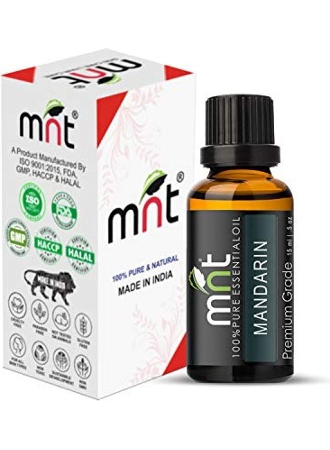 MNT Mandarin Essential Oil Clear 15ml - Image 2