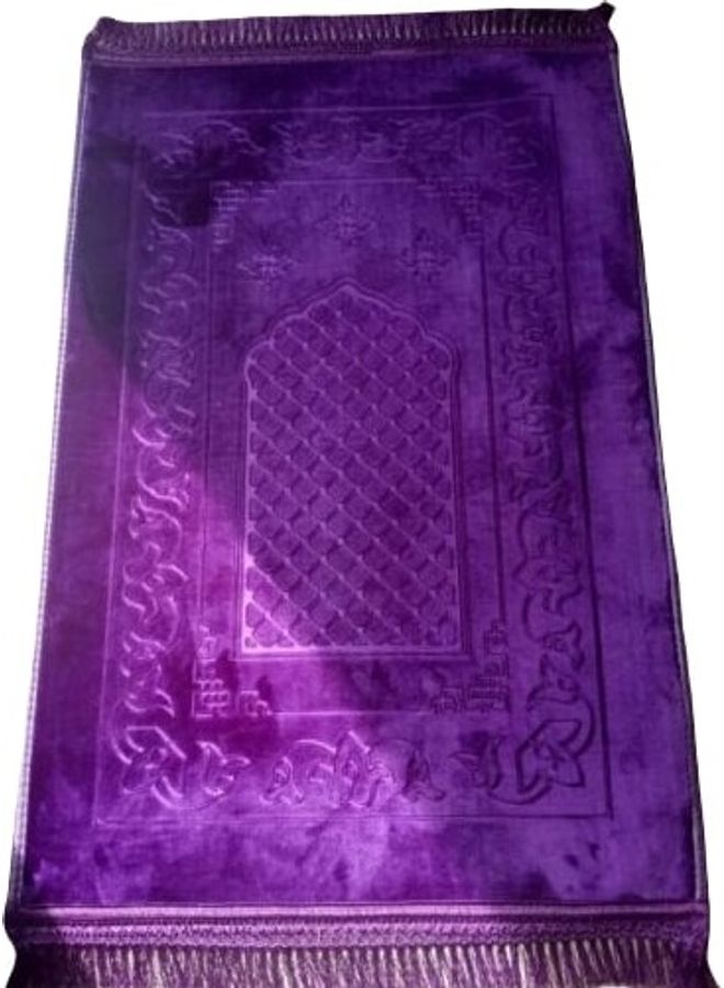 Velvet Prayer Mat Purple  - Image 1
