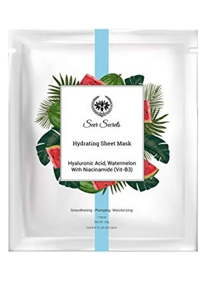 Hydrating Sheet Mask Hyaluronic Acid Clear 24grams - v1629547298/N50295718A_1