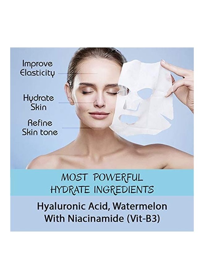 Seer Secrets Hydrating Sheet Mask Hyaluronic Acid Clear 24grams - Image 2