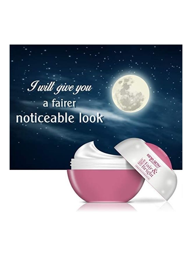 Keya Seth Aromatherapy Fair And Bright Fairness Night Cream Clear 50grams  - Image 3