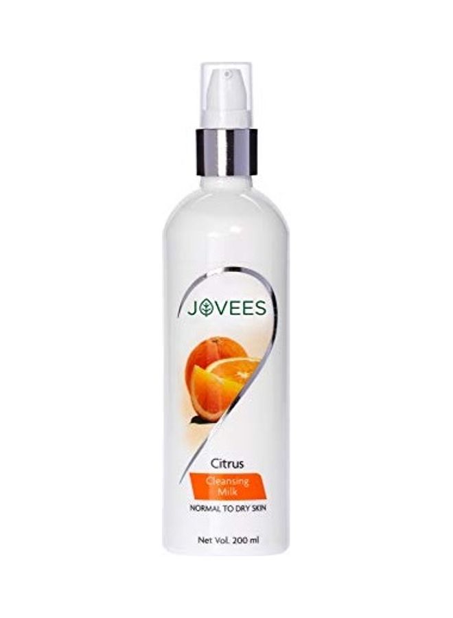 Jovees Citrus Cleansing Milk Clear 200ml - Image 1
