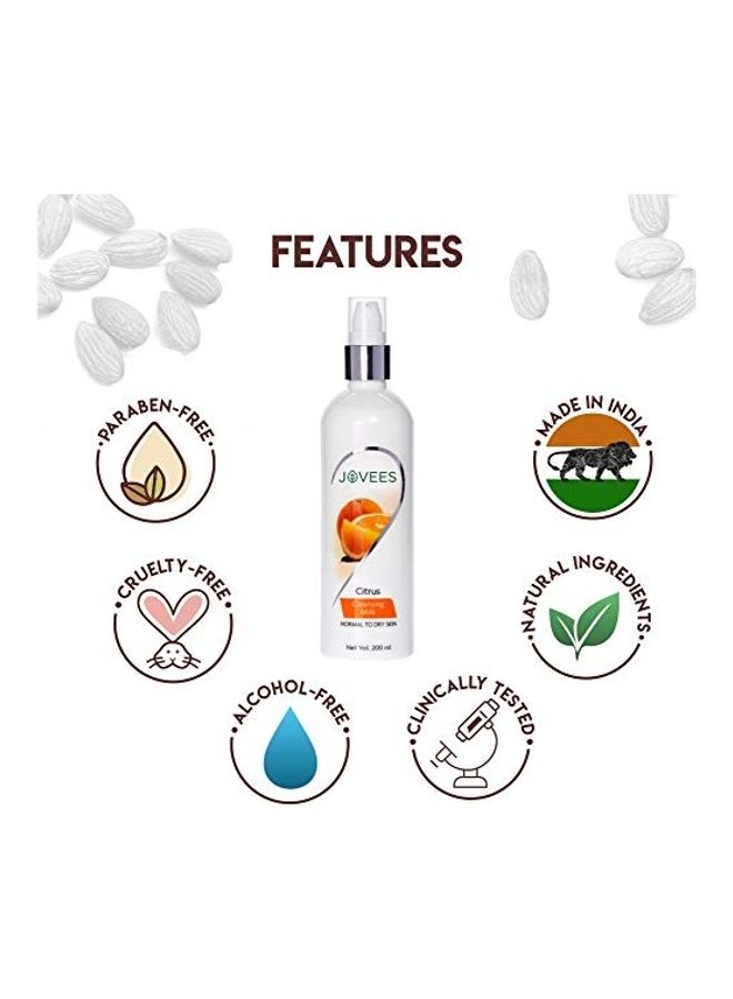 Jovees Citrus Cleansing Milk Clear 200ml - Image 3