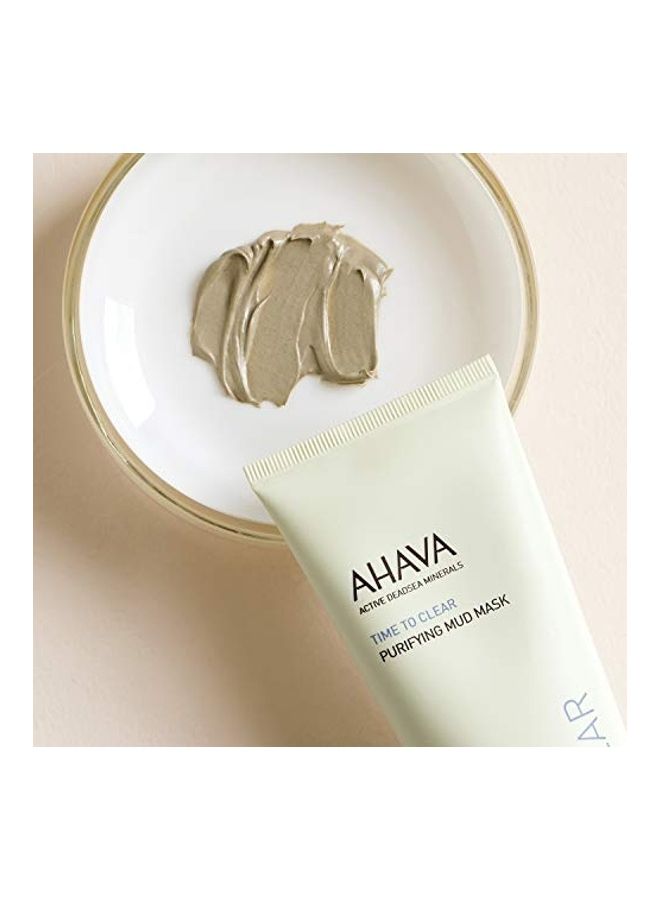 AHAVA - Purifying Mud Mask Clear 100ml - Image 1