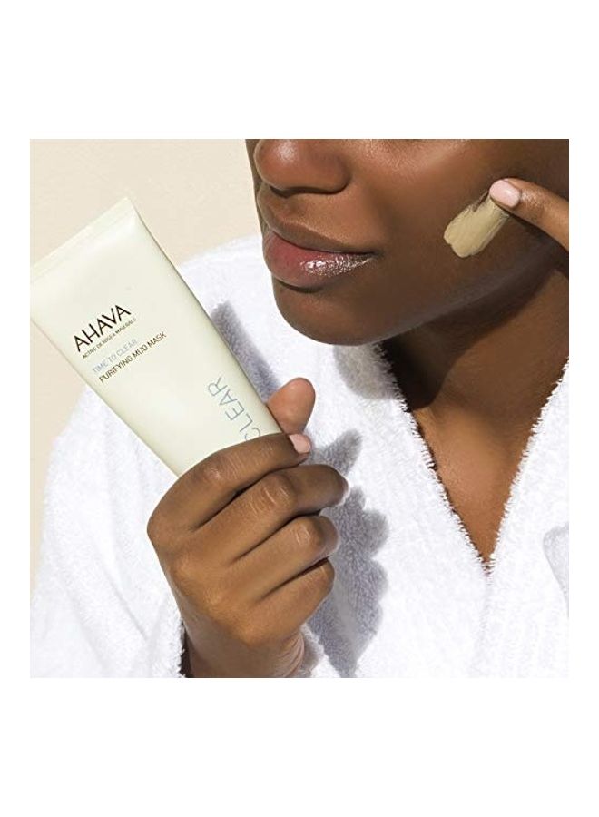 AHAVA - Purifying Mud Mask Clear 100ml - Image 1