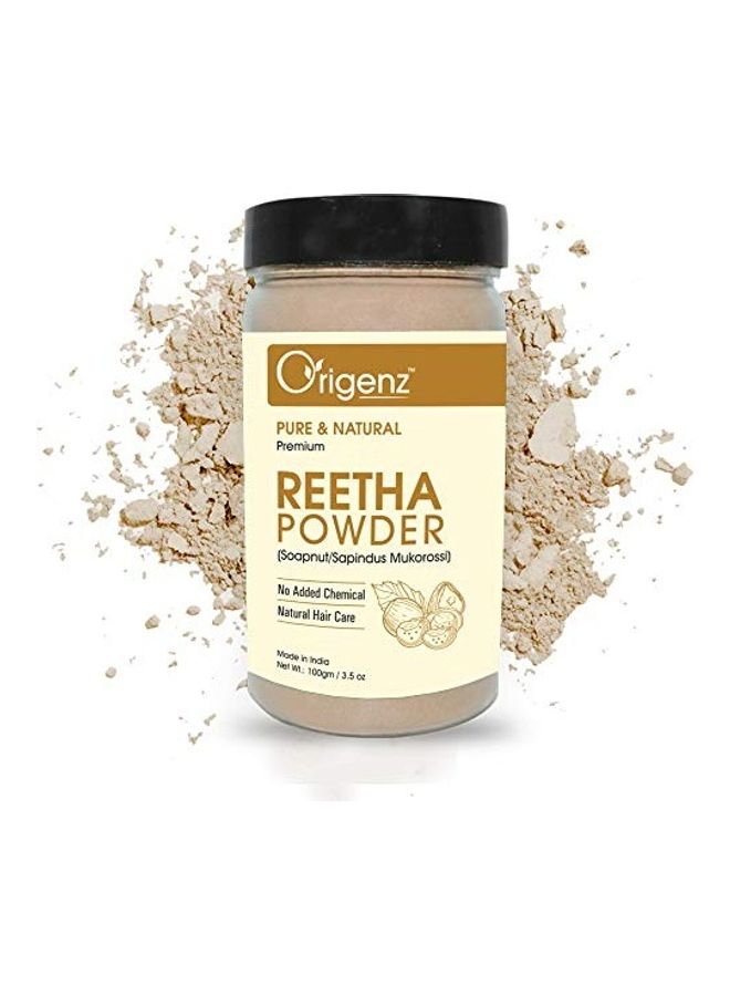Origenz Reetha Powder Clear 100grams - Image 1