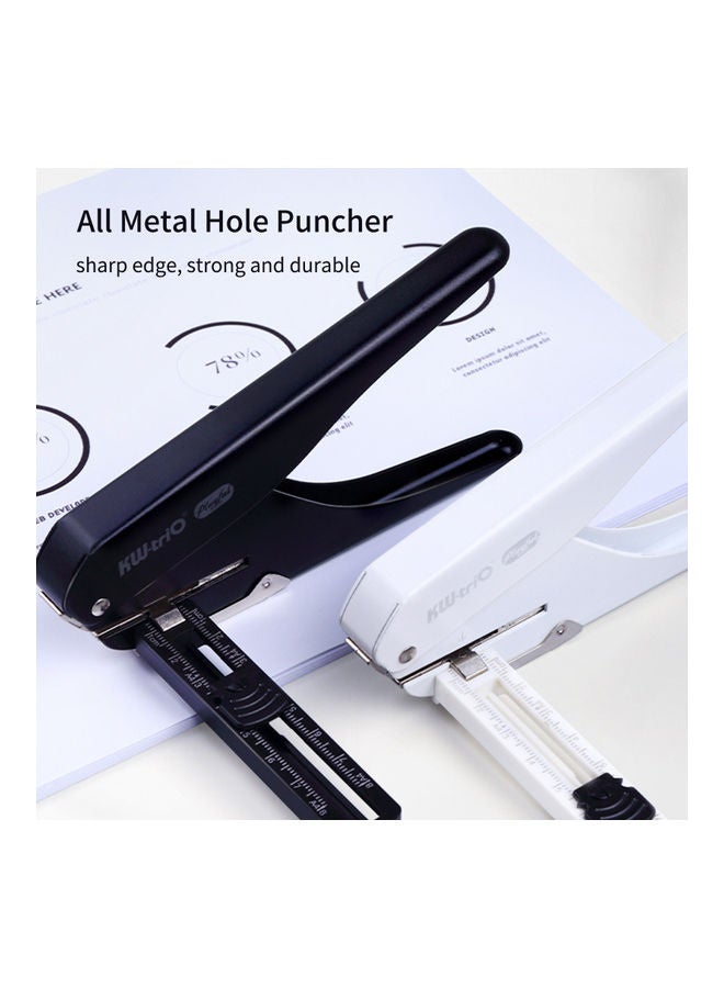 كيه دبليو تريو خرامة ثقب معدنية احترافية أبيض - Image 4