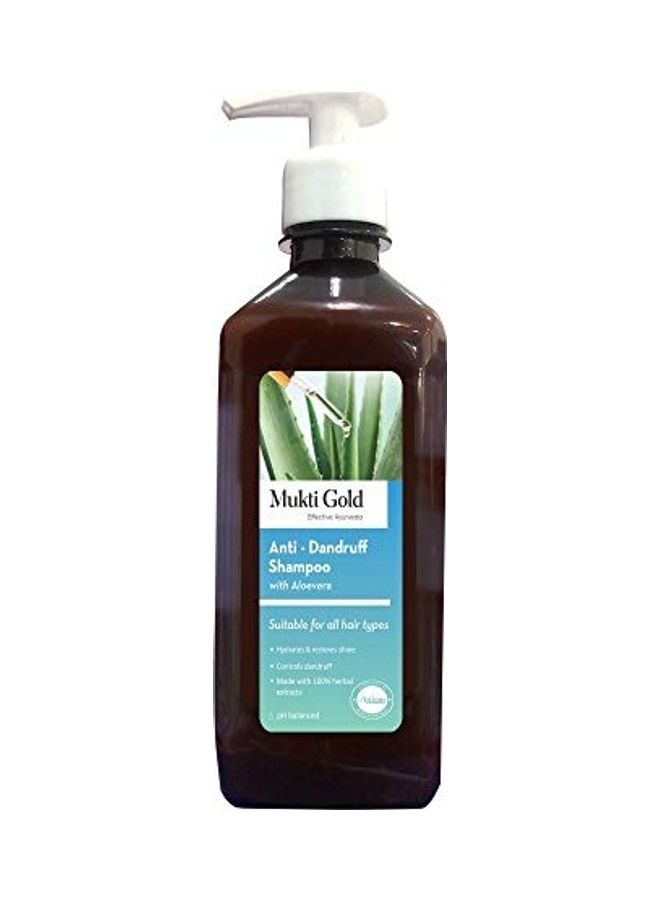 Axiom 3-Piece Anti Dandruff Shampoo, Hair Oil And Aloe Vera Shower Gel Set Black/Clear 850ml - Image 2