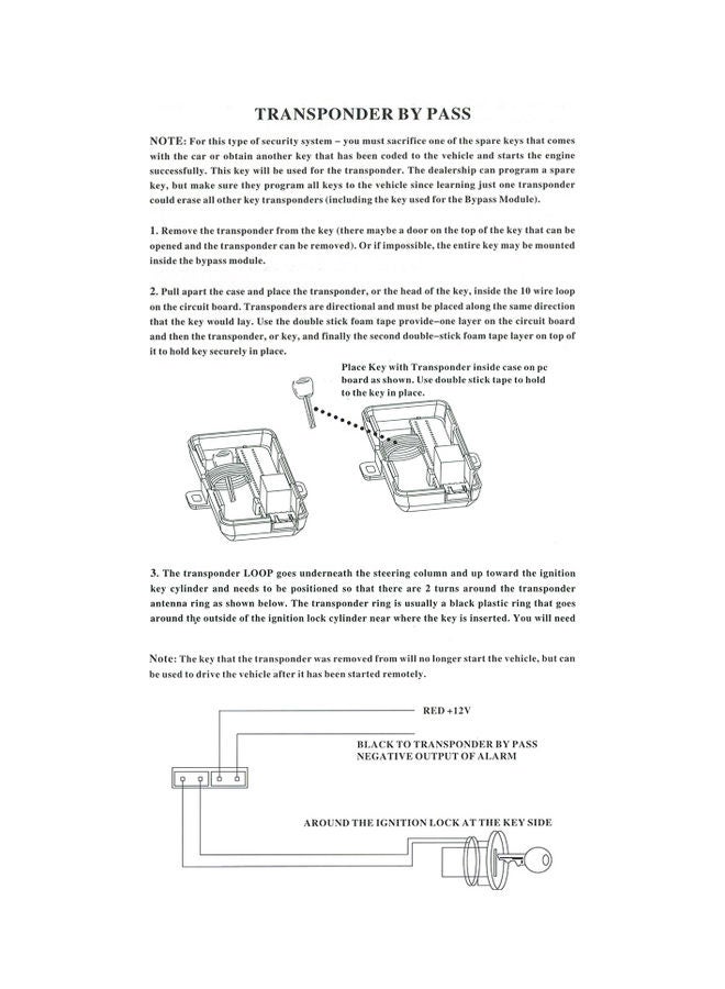 Car Immobilizer Transponder Bypass Module