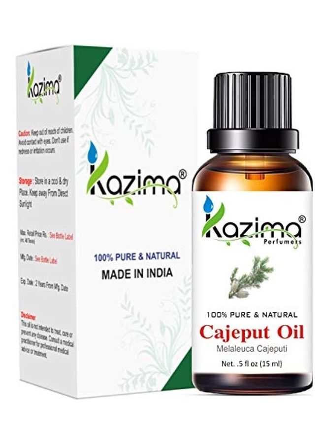 KAZIMA Cajeput Essential Oil Clear 15ml - Image 1