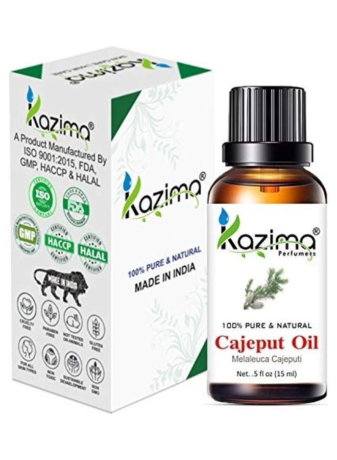 KAZIMA Cajeput Essential Oil Clear 15ml - Image 2