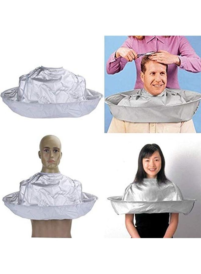 FEELING MALL Hair Cutting Cape Grey 22inch - Image 4
