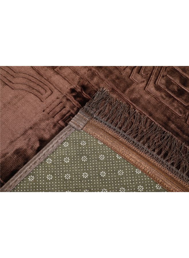Velvet Prayer Mat Coffee - Image 2