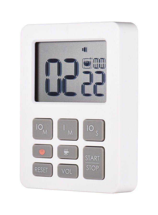 Generic Multi-Function Electronic Timer White  - Image 1