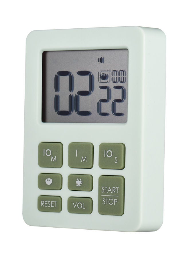 Generic Multi-Function Electronic Timer Light Green 