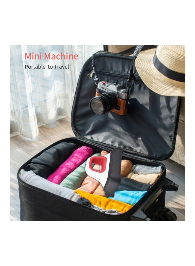 Generic - Mini Heat Press T-Shirt Printing Iron Machine Black/White/Red - Image 1