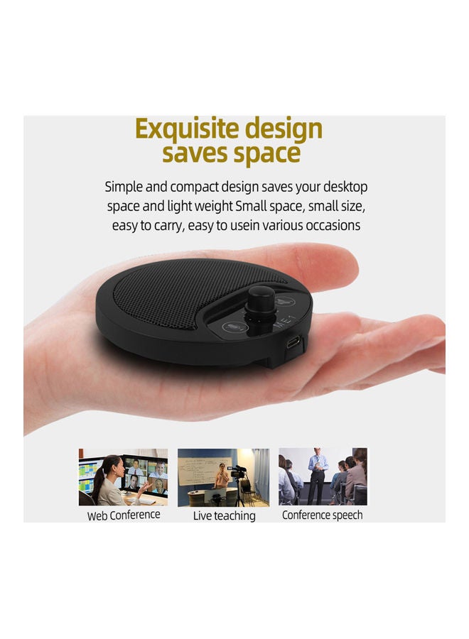 High Sensitivity Pickup Microphone Black - Image 3