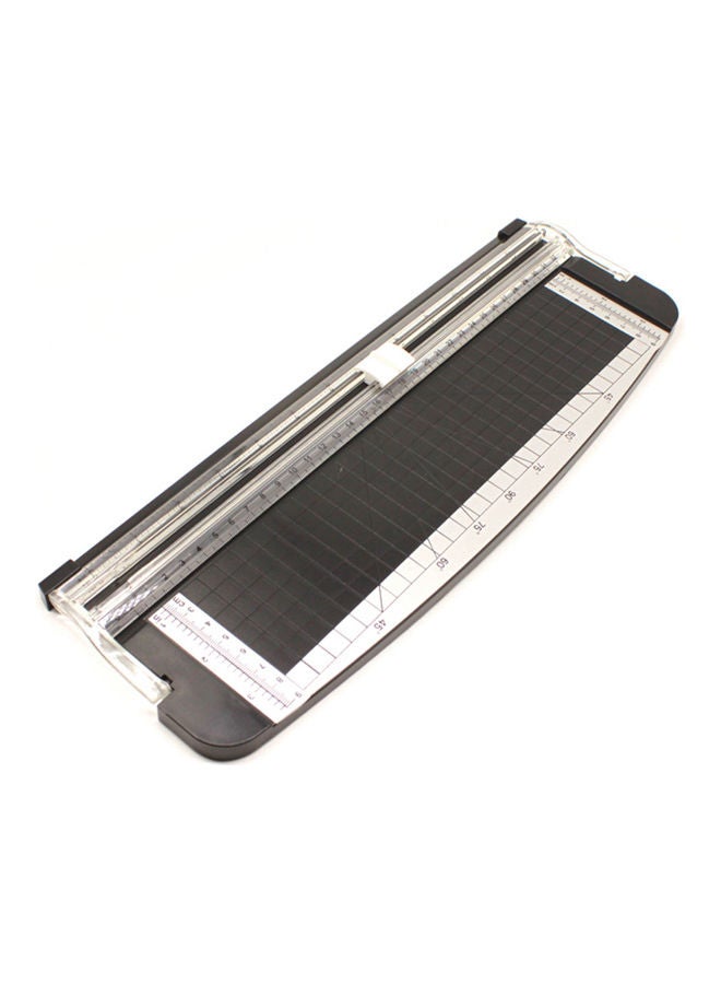 Generic Portable A4 Sliding Paper Cutter Tool Black/White  - Image 1