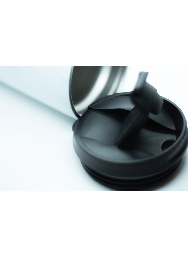 LIT Ramen Dish Printed Stainless Steel Water Tumbler with Lid Multicolour 400ml - Image 3