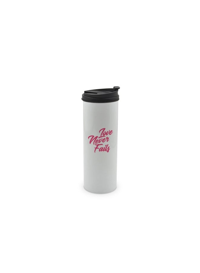 LIT Double Wall Stainless Steel Tumbler with Lid Multicolour  - Image 1