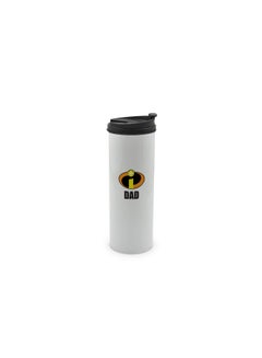 LIT Stainless Steel Printed Drinking Tumbler with Lid Multicolour  - Image 1