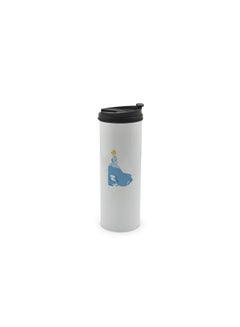 LIT Stainless Steel Printed Drinking Tumbler with Lid Multicolour  - Image 1