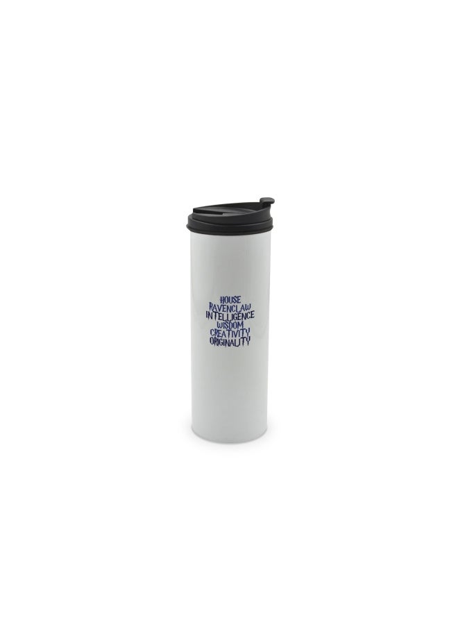 LIT Harry Potter Quote Printed Stainless Steel Water Tumbler with Lid Multicolour 400ml - Image 1