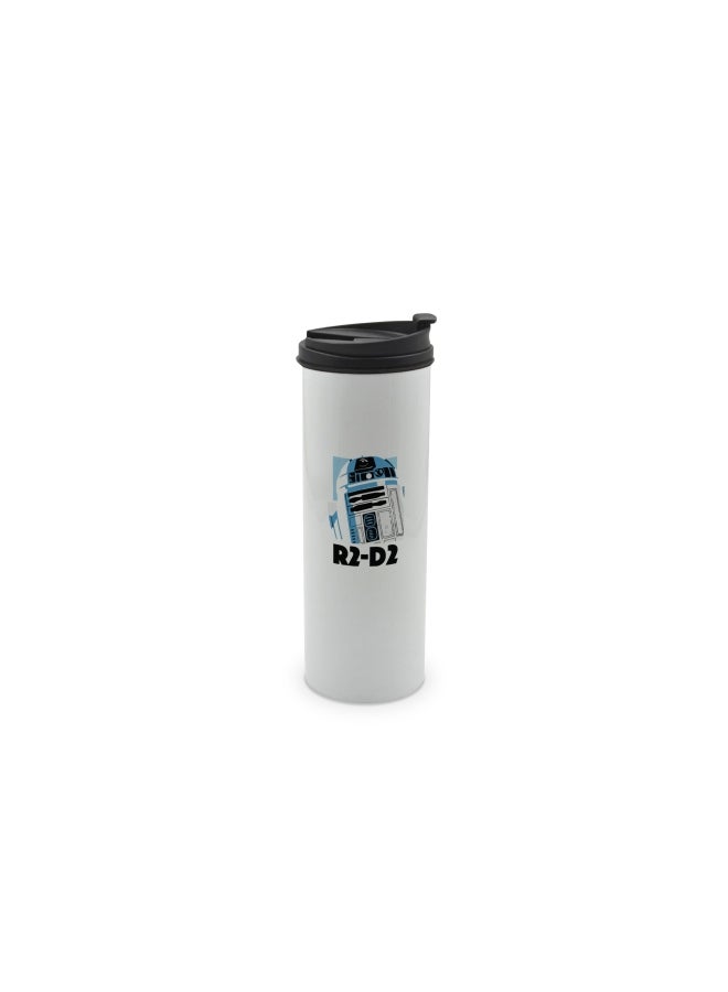 LIT Double Wall Stainless Steel Tumbler with Lid Multicolour - Image 1