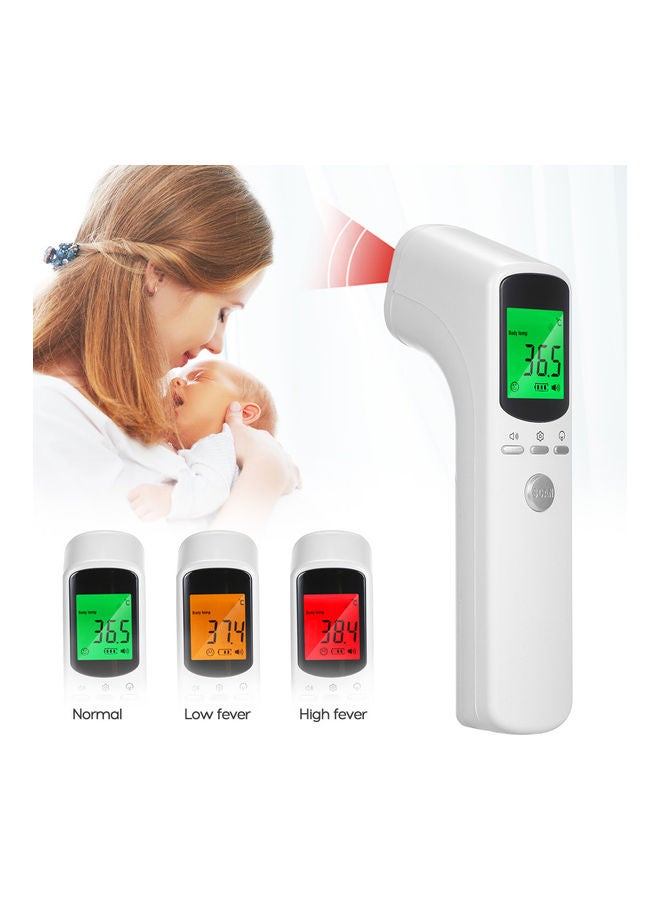 Generic Non-Contact Infrared Thermometer White - Image 1