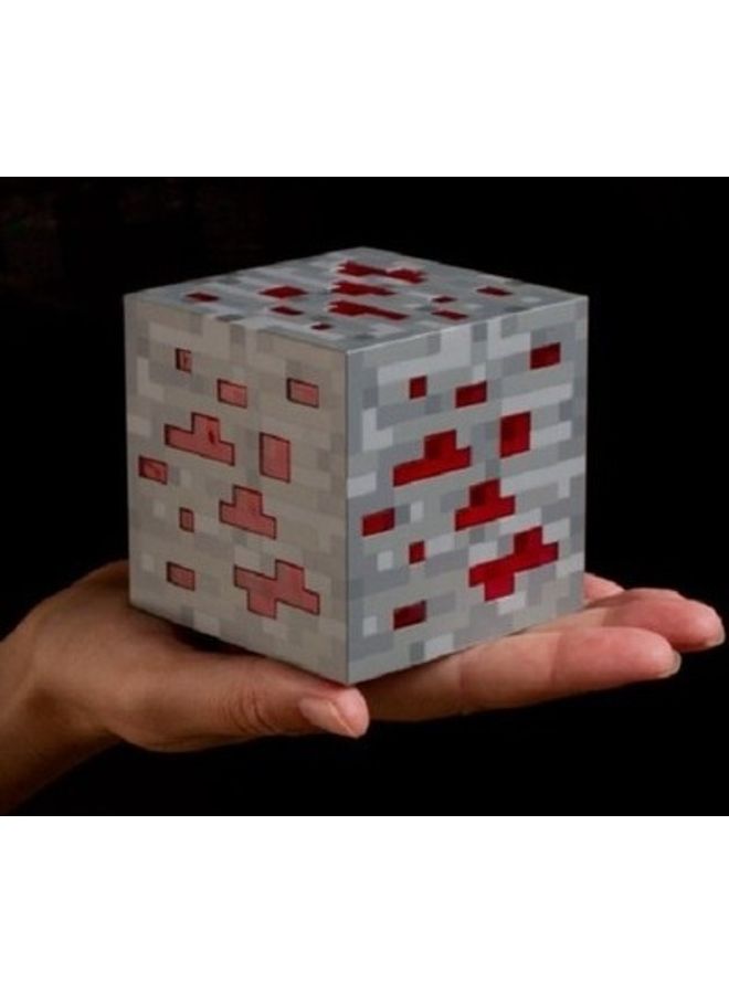 NIBEMINENT Minecraft Model Gift Night Light Red