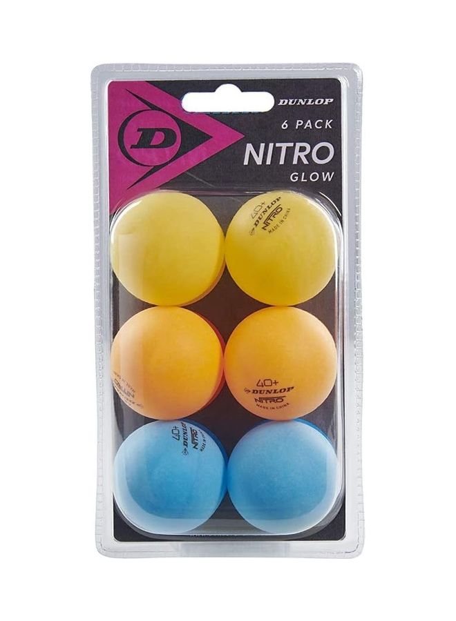 DUNLOP Pack Of 6 Table Tennis 