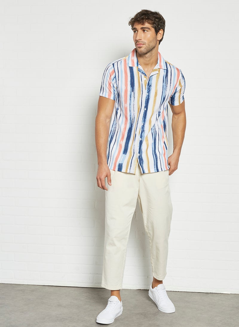 STATE 8 Stripe Print Shirt Multicolour  - Image 2