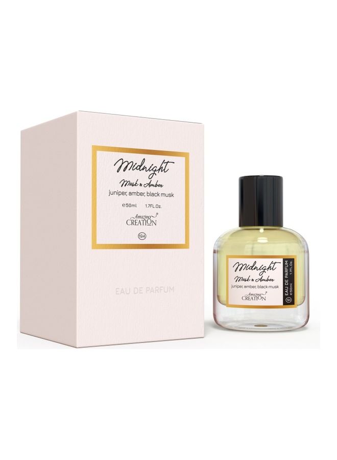 أميزينغ كرييشن مسك منتصف الليل والعنبر للجنسين 50ملليلتر