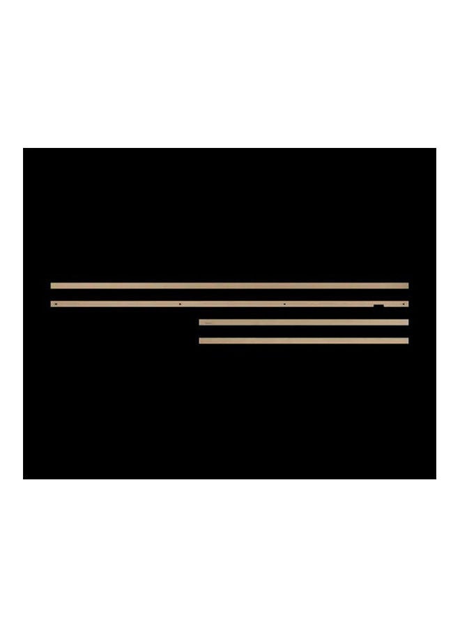 Samsung - The Frame Customizable Bezel Teak 75 INCH 2021 Teak - Image 1
