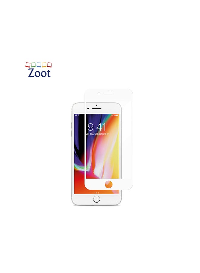 Zoot 5D Tempered Glass Screen Protector For iPhone 7Plus/8Plus White  - Image 1