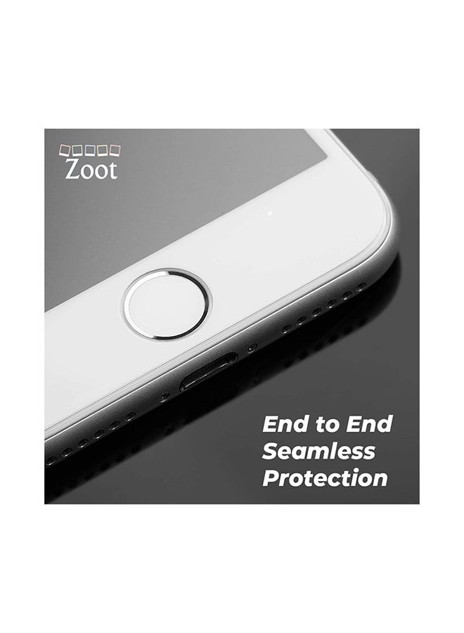 Zoot 5D Tempered Glass Screen Protector For iPhone 7Plus/8Plus White  - Image 3