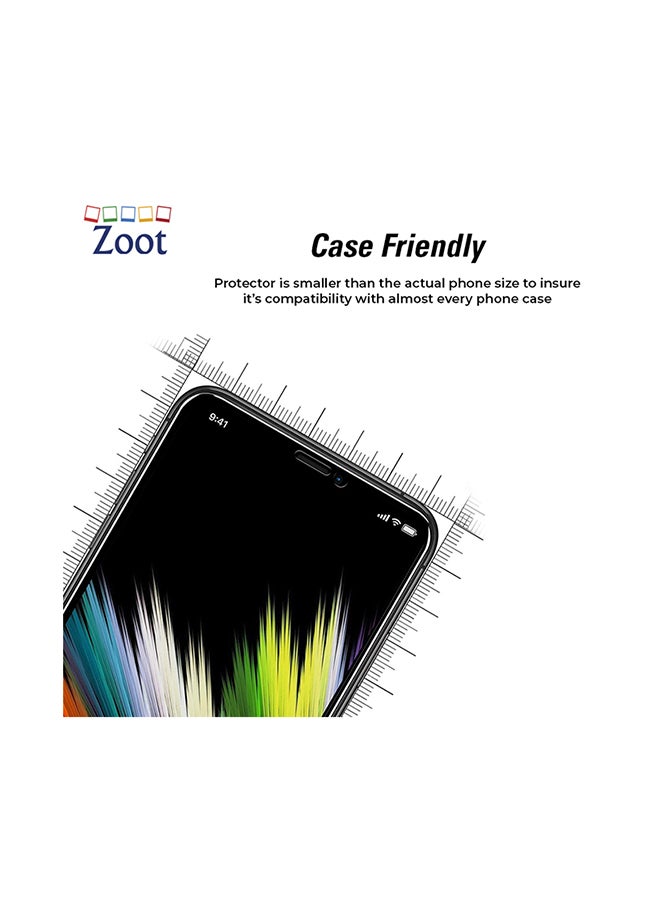 Zoot Tempered Glass Privacy Screen Protector For iPhone 11 Pro Black - Image 3
