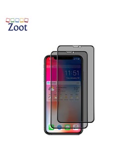 Zoot Tempered Glass Privacy Screen Protector For iPhone 11 Pro Max Black  - Image 1