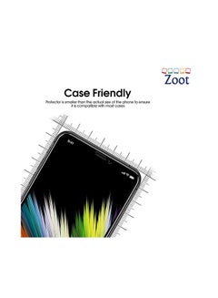 Zoot Tempered Glass Privacy Screen Protector For iPhone 11 Pro Max Black  - Image 3