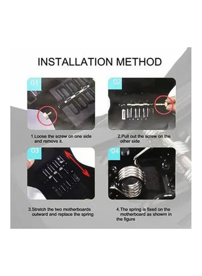 Rock Pow 2-Piece Joint Support Knee Pad 0.23kg - Image 5