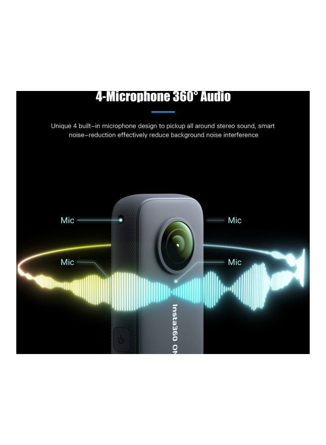 Insta360 - ONE X2 FlowState Stabilization Panoramic Action Camera - Image 1