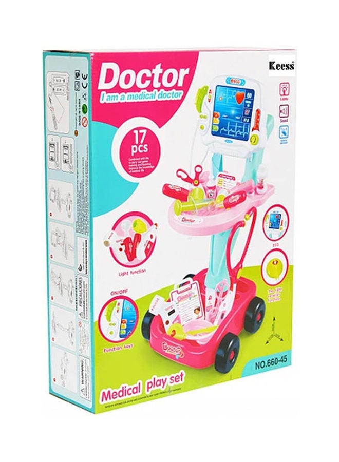 كيس Medical Doctor Play Set - 17 Pcs 37x49x12cm  - Image 1