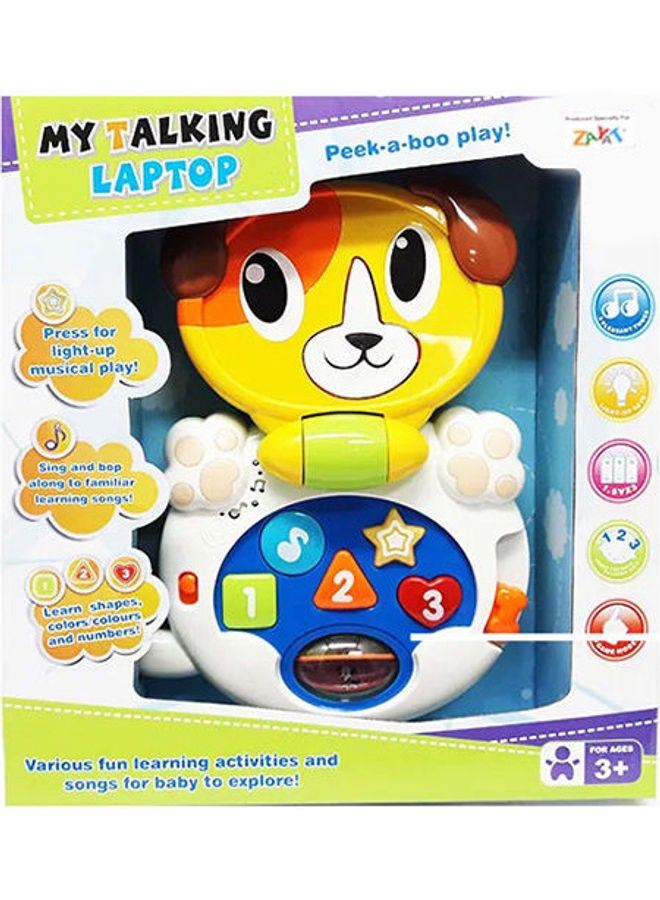 Zayat - Toy My Talking Laptop Early Education 27x28x6cm - Image 1