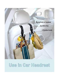 Generic 2-Piece Headrest Hooks for Car  - Image 2